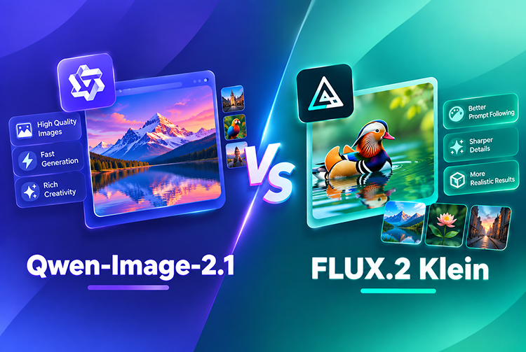 Qwen-Image-2.1 vs FLUX.2 Klein